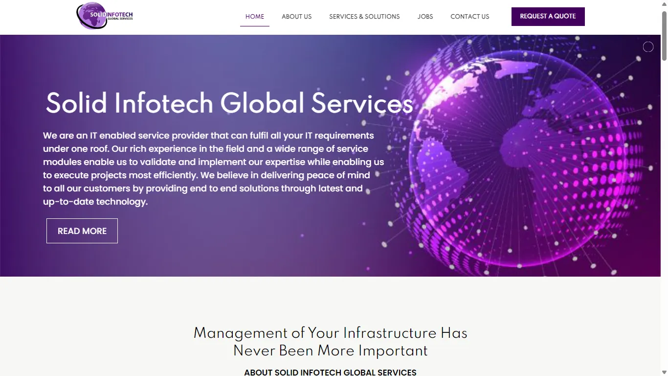 Solid Infotech Global campaign preview